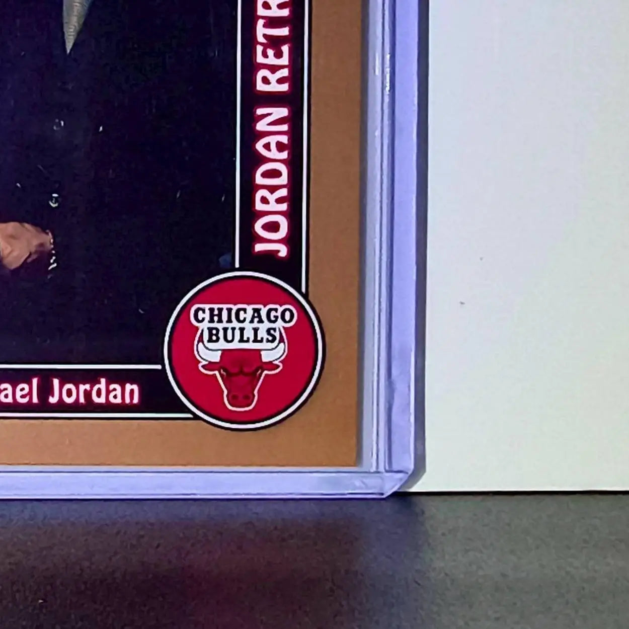 Michael Jordan 2008-09 Fleer Jordan Retrospective #MJ-19 Card Chicago Bulls - Basketball Card Single