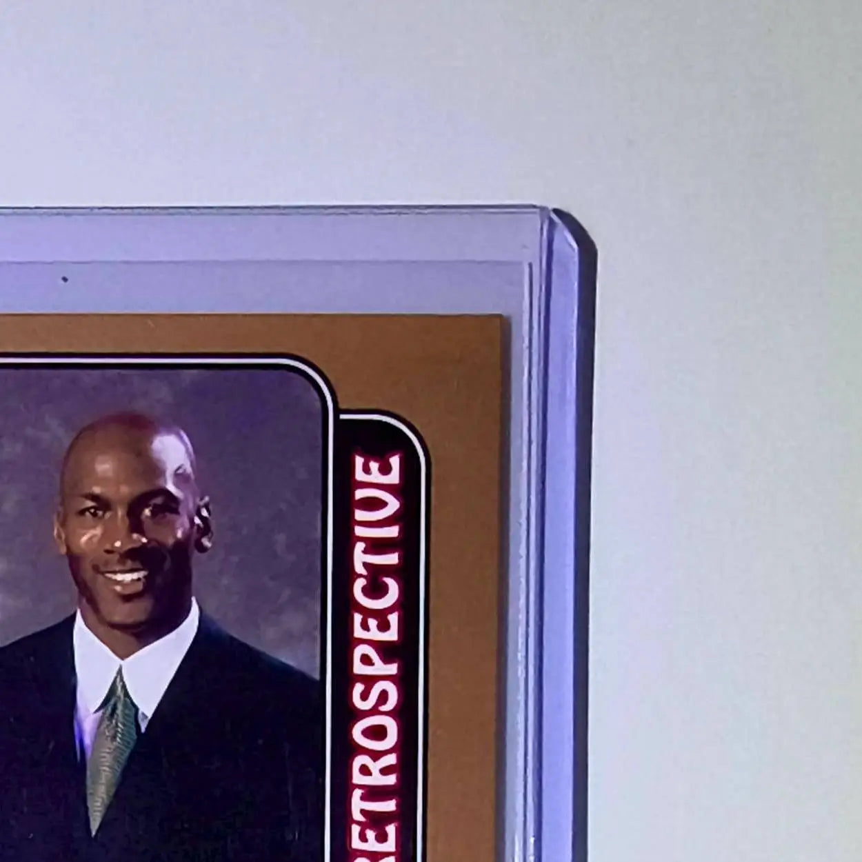 Michael Jordan 2008-09 Fleer Jordan Retrospective #MJ-19 Card Chicago Bulls - Basketball Card Single