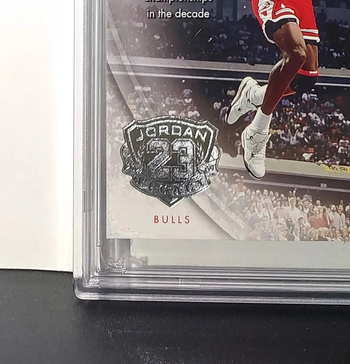 Michael Jordan 2009 Upper Deck Jordan Legacy #MJ-10 Jumbo Card PSA 6 EX-MT - Basketball Card Single