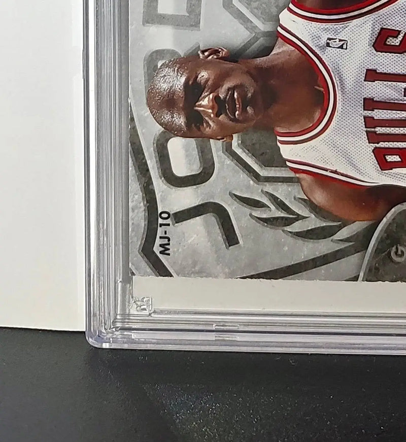 Michael Jordan 2009 Upper Deck Jordan Legacy #MJ-10 Jumbo Card PSA 6 EX-MT - Basketball Card Single