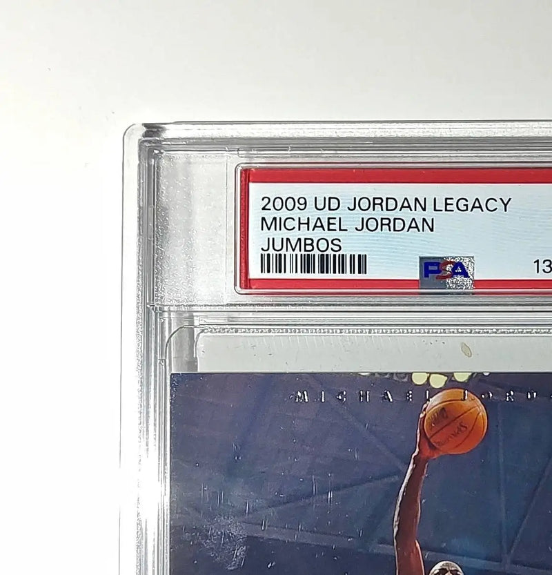 Michael Jordan 2009 Upper Deck Jordan Legacy #MJ-10 Jumbo Card PSA 6 EX-MT - Basketball Card Single