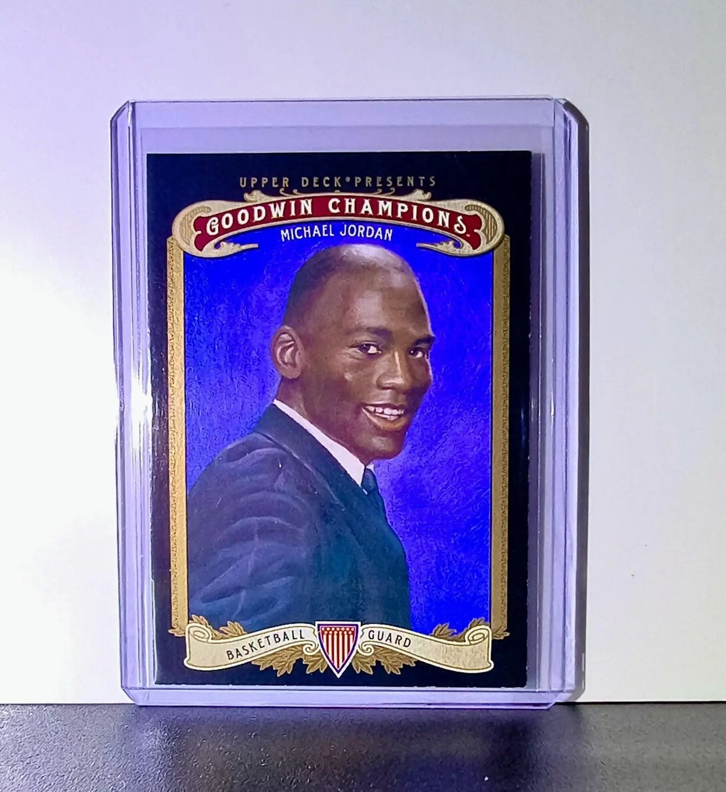 Michael Jordan 2012 Upper Deck Goodwin Champions #123 Card Chicago Bulls - Basketball Card Single