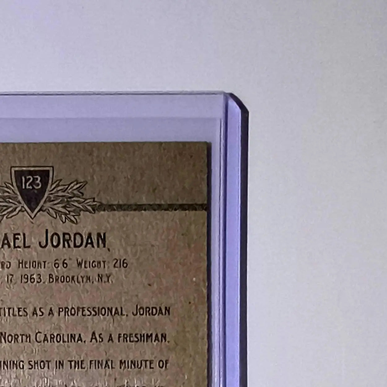Michael Jordan 2012 Upper Deck Goodwin Champions #123 Card Chicago Bulls - Basketball Card Single
