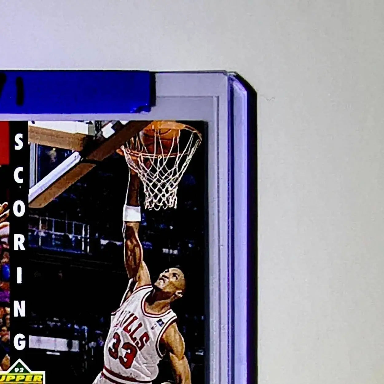 Michael Jordan Scottie Pippen 1992-93 Upper Deck Scoring Threats #62 Card Bulls - Basketball Card Single