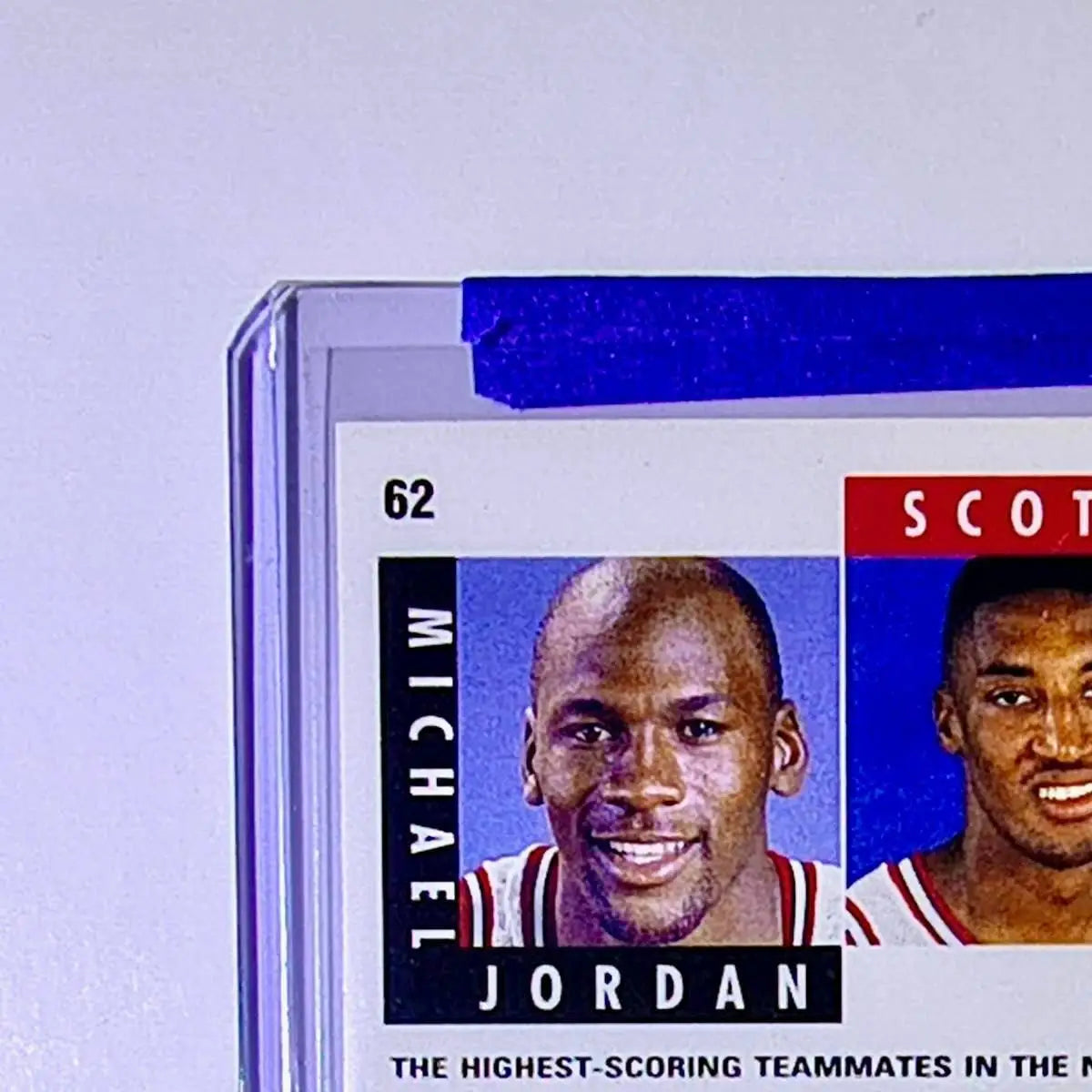 Michael Jordan Scottie Pippen Scoring Threats 1992-93 Upper Deck #62 Card Bulls - Basketball Card Single