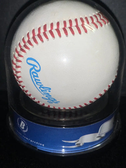 Michael Jordan Signed Rawlings Southern League Baseball BAS Encap’d Auto Ball