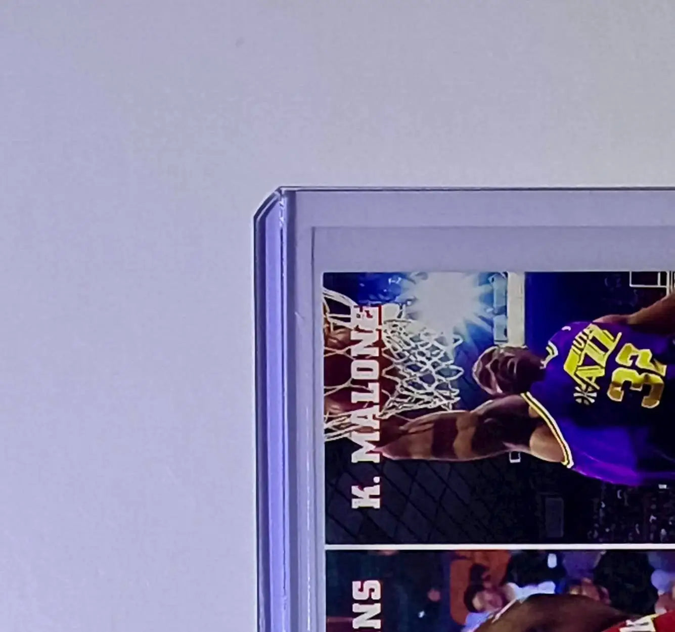 Michael Jordan Wilkins Malone 1993-94 NBA Hoops League Leaders #283 Card Bulls - Basketball Card Single