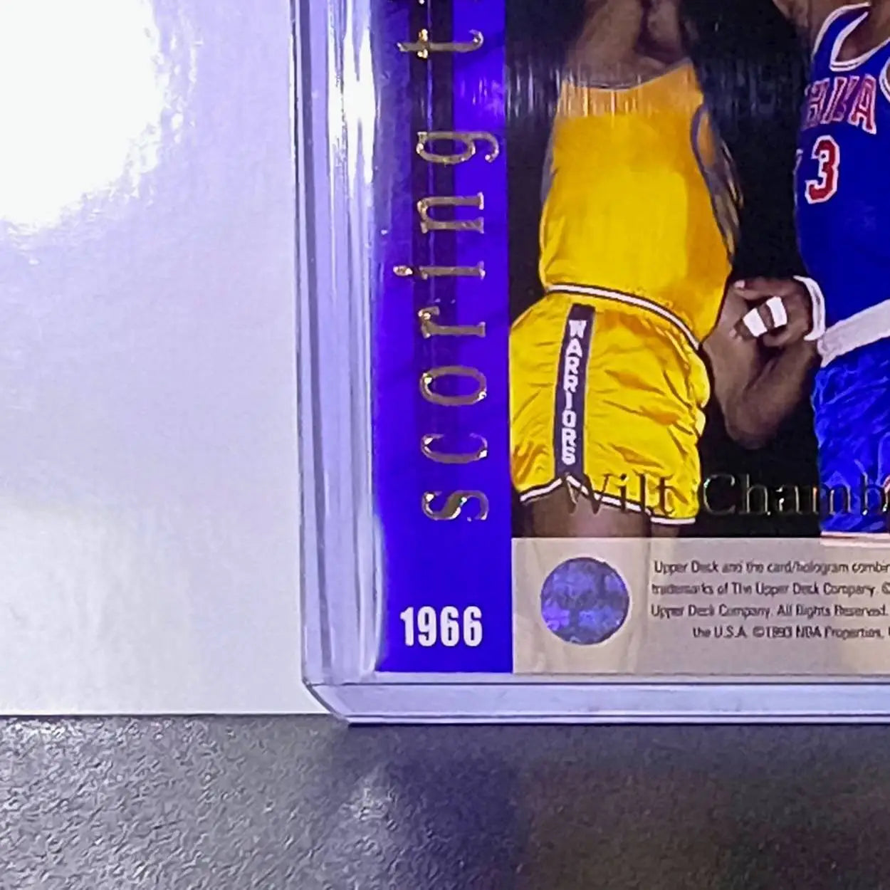 Michael Jordan Wilt Chamberlain 1993-94 Upper Deck Seven Straight #SP3 Bulls - Basketball Card Single