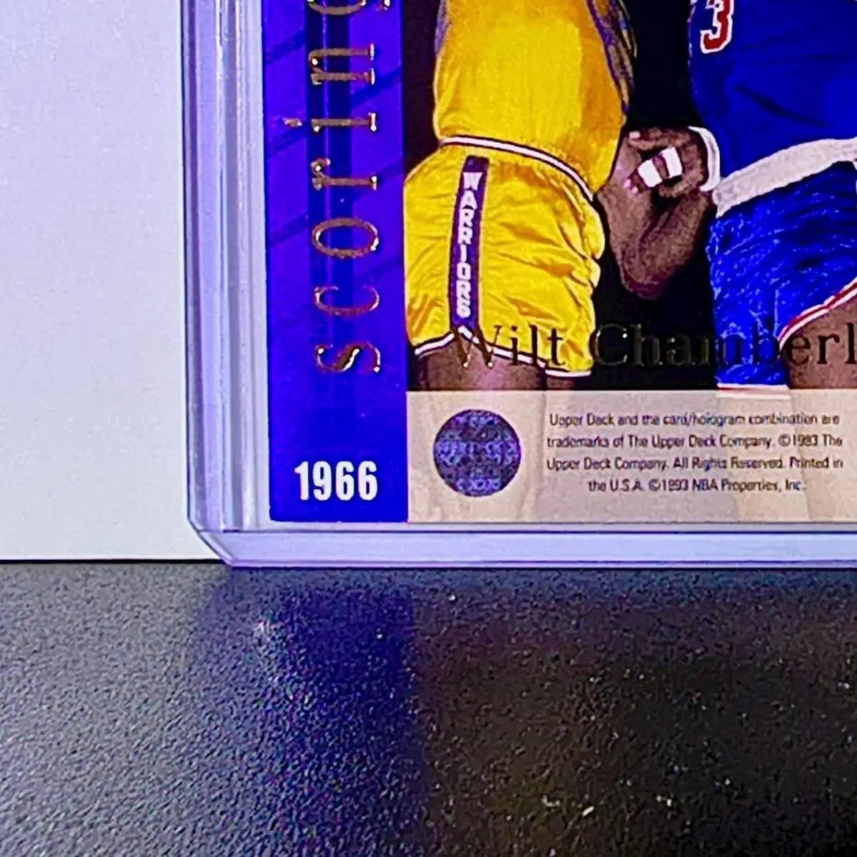 Michael Jordan Wilt Chamberlain 1993-94 Upper Deck Seven Straight #SP3 Bulls - Basketball Card Single