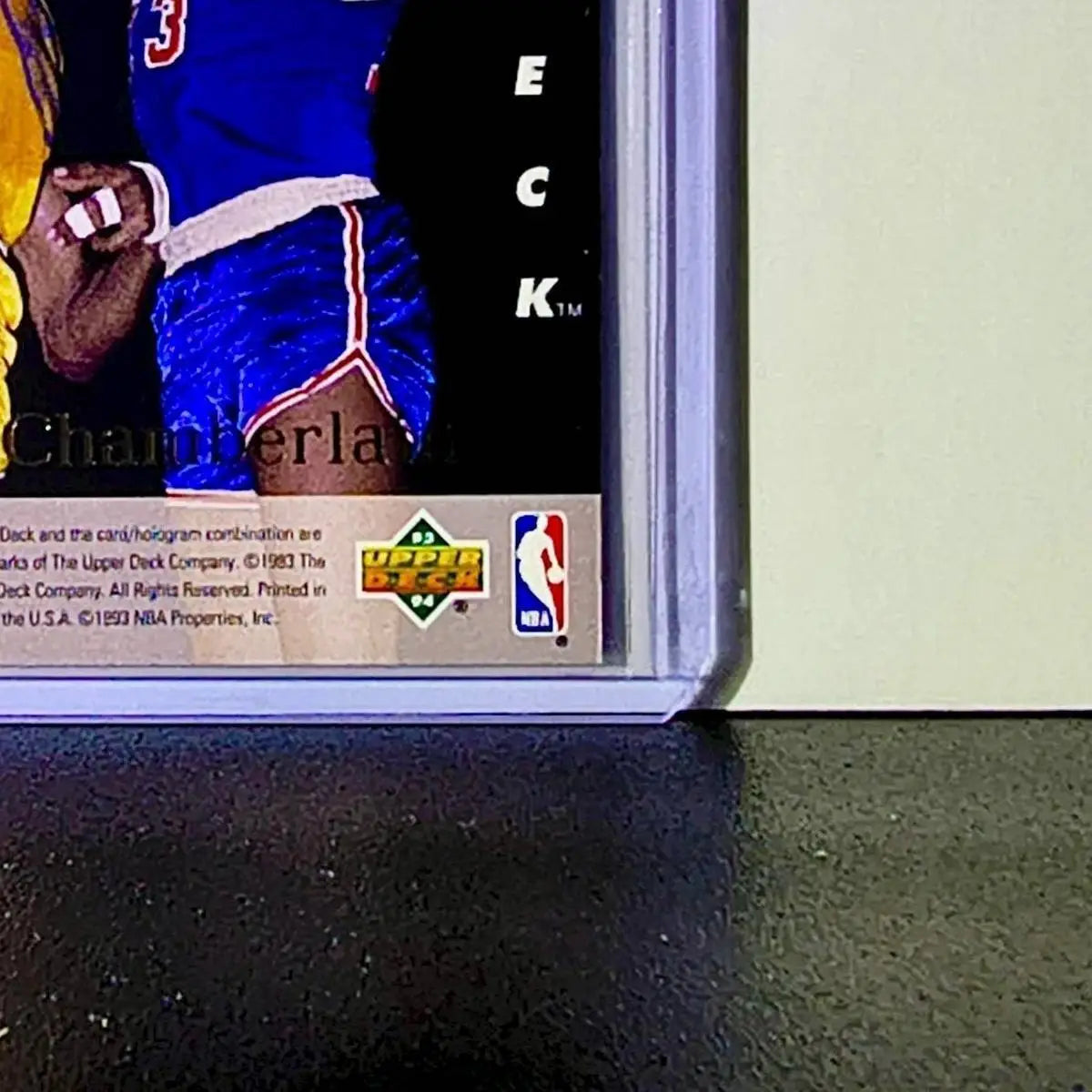 Michael Jordan Wilt Chamberlain 1993-94 Upper Deck Seven Straight #SP3 Bulls - Basketball Card Single