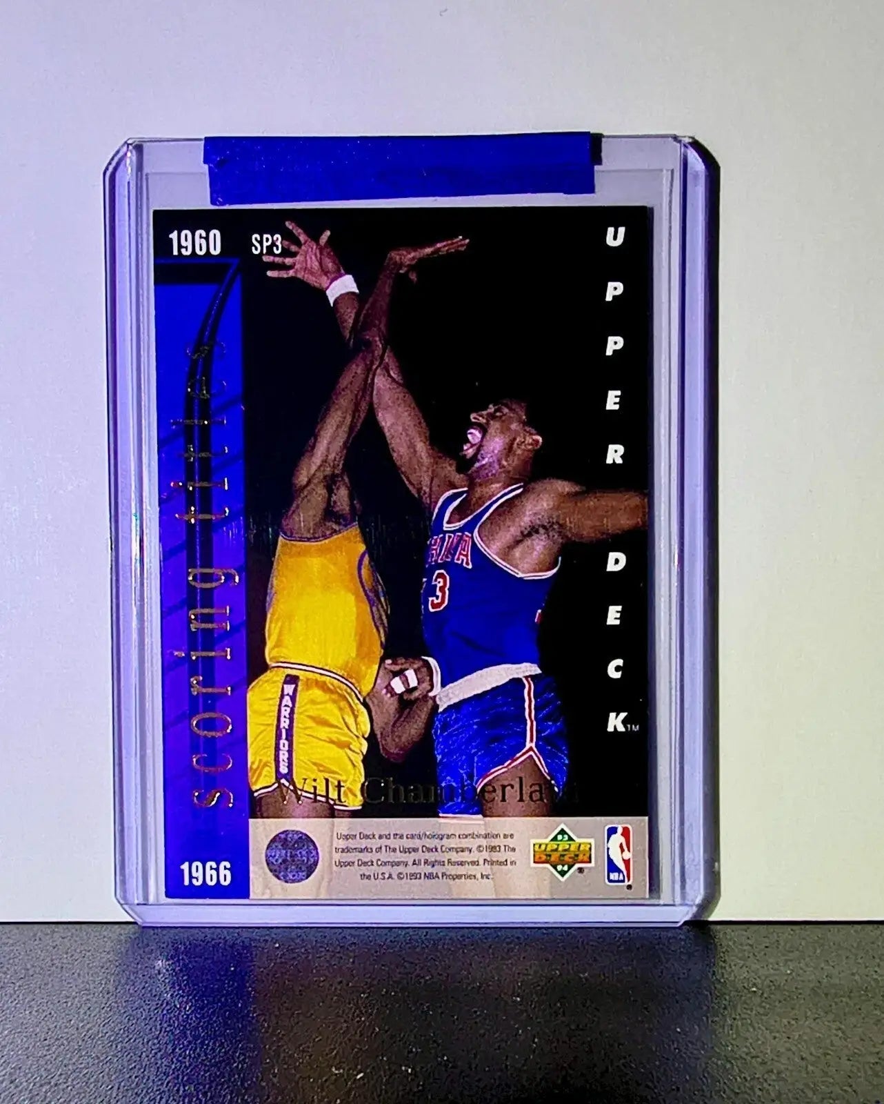Michael Jordan Wilt Chamberlain 1993-94 Upper Deck Seven Straight #SP3 Bulls - Basketball Card Single