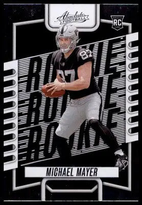 Michael Mayer Rookie 2023 Panini Absolute Retail #116 Las Vegas Raiders - Football Card Single
