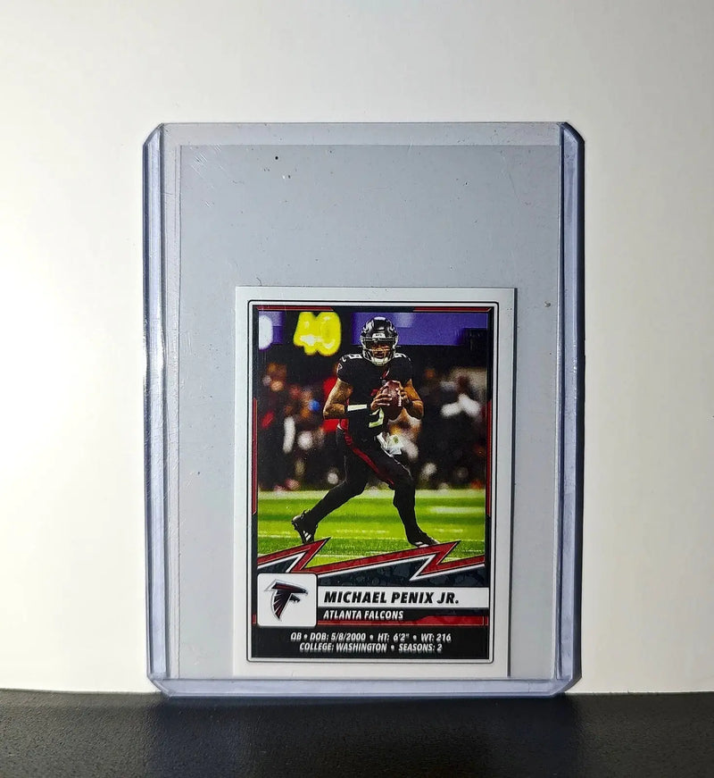 Michael Penix Jr. 2025 Panini NFL #424 Sticker Atlanta Falcons - Football Card Single