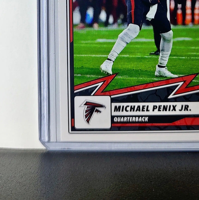 Michael Penix Jr. 2025 Panini NFL #70 Sticker Card Atlanta Falcons