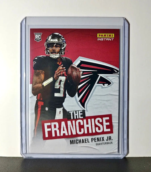 Michael Penix Jr. Rookie 2024 Panini The Franchise NFL #26 Falcons 1 of 319 - Football Card Single