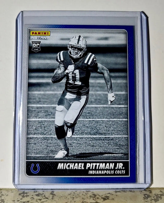 Michael Pittman Jr. 2020 Panini NFL #25 Black and White Rookies Colts 1 of 518 - Football Card Single