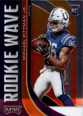 Michael Pittman Jr. - 2020 Panini Playoff - #RW-14 - Rookie Wave Football - Football Card Single
