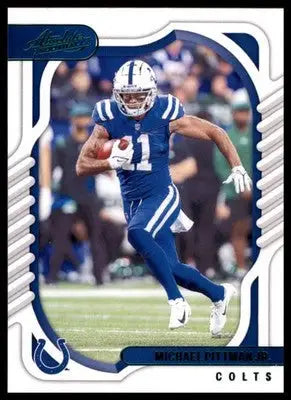 Michael Pittman Jr. 2022 Panini Absolute Green #30 Indianapolis Colts - Football Card Single
