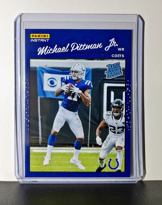 Michael Pittman Jr. Rookie 2020 Panini NFL #14 Rated Rookie Indianapolis Colts - Football Card Single