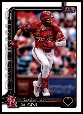 Michael Siani 2025 Topps #289 St. Louis Cardinals - Baseball Card Single