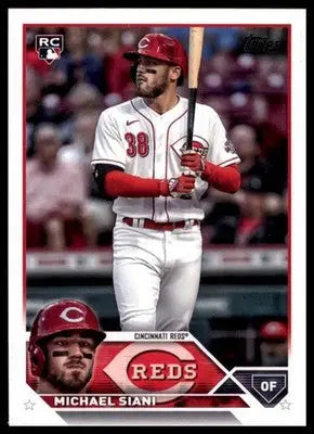 Michael Siani Rookie 2023 Topps #654 Cincinnati Reds - Baseball Card Single