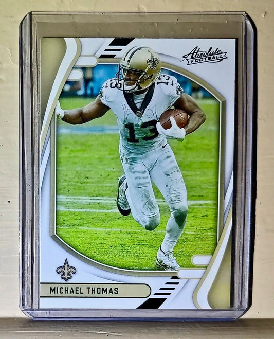 Michael Thomas 2021 Panini NFL Absolute Green Parallel Football #69 Card Saints - Football Card Single