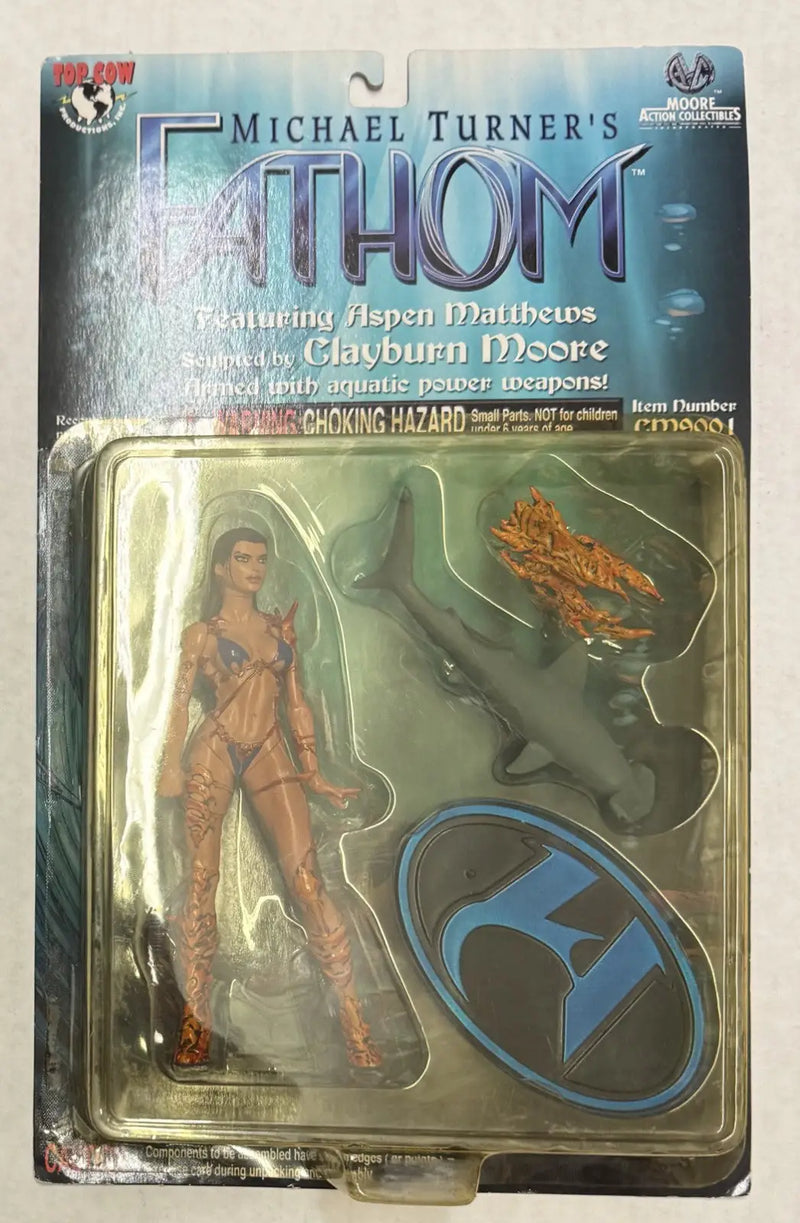 Michael Turner’s FATHOM Aspen Matthews 6’’ Action Figure Clayburn Moore 1999 New - Action Figure & Toy