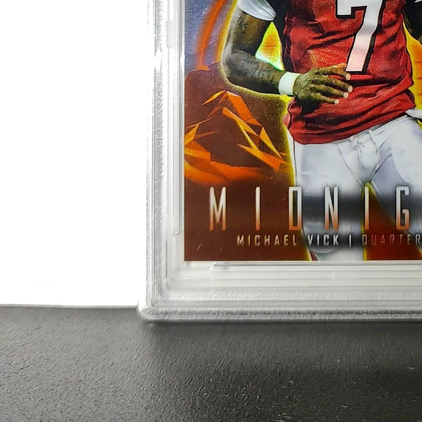 Michael Vick 2023 Topps Midnight 15/75 #302 Dusk PSA 9 Mint