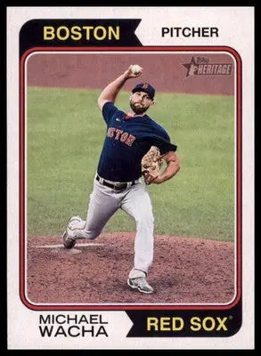 Michael Wacha 2023 Topps Heritage #330 Boston Red Sox - Baseball Card Single