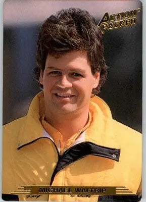 Michael Waltrip - 1993 Action Packed - #136 - Racing - Racing Card Single