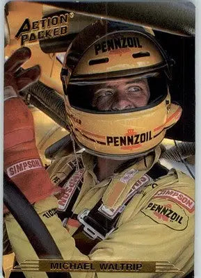 Michael Waltrip - 1993 Action Packed - #67 - Racing - Racing Card Single