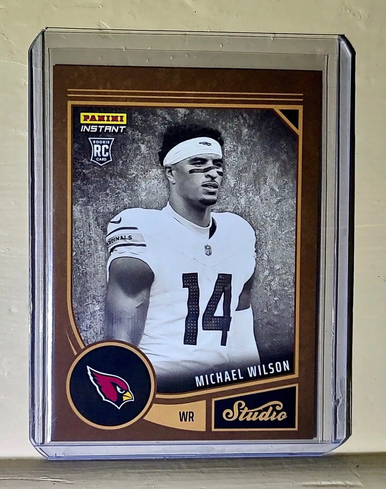 Michael Wilson 2023 Panini NFL Studio Rookies #28 Rookie Card 1/370 - Football Card Single