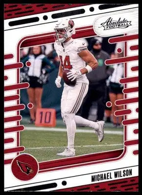 Michael Wilson 2024 Panini Absolute Retail #3 Arizona Cardinals Football Card - Football Card Single