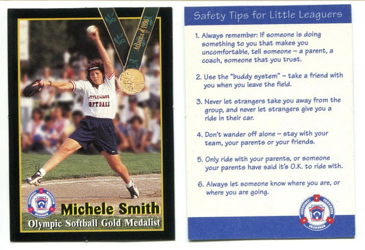Michele Smith Softball Atlanta 1996 Olympic Trading Card Little League - Baseball Card Single
