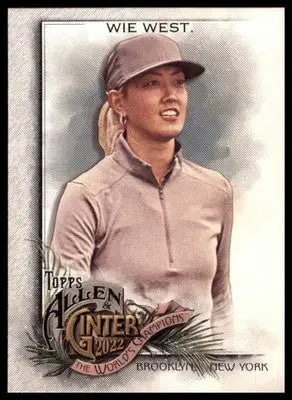 Michelle Wie West 2022 Topps Allen & Ginter #231 - Baseball Card Single