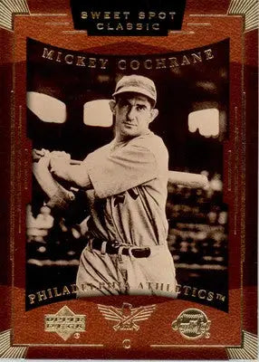 Mickey Cochrane - 2004 Upper Deck Sweet Spot Classic - #58 - Baseball - Baseball Card Single