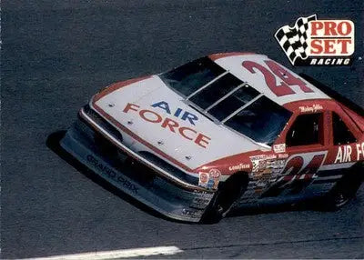 Mickey Gibbs Air Force Car - 1991 Pro Set - #137 - Racing - Racing Card Single