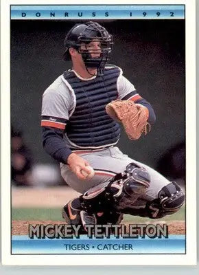 Mickey Tettleton - 1992 Donruss - #85b - Baseball - Baseball Card Single