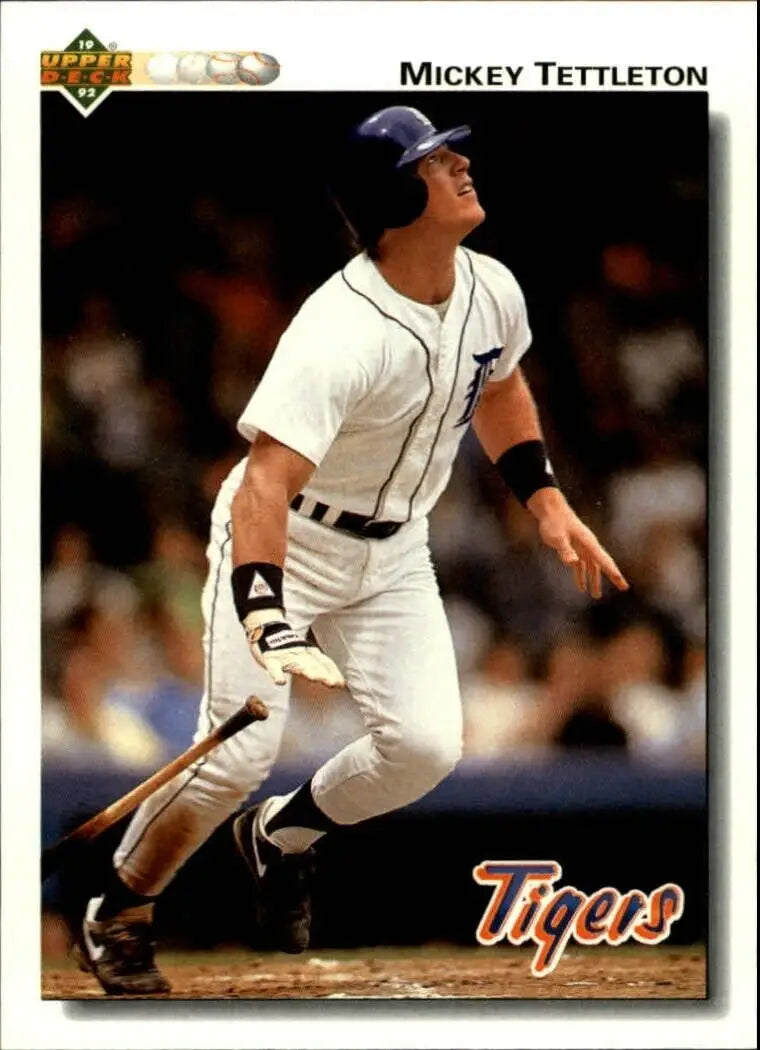 Mickey Tettleton 1992 Upper Deck MLB #251 Baseball Card Detroit Tigers - Baseball Card Single