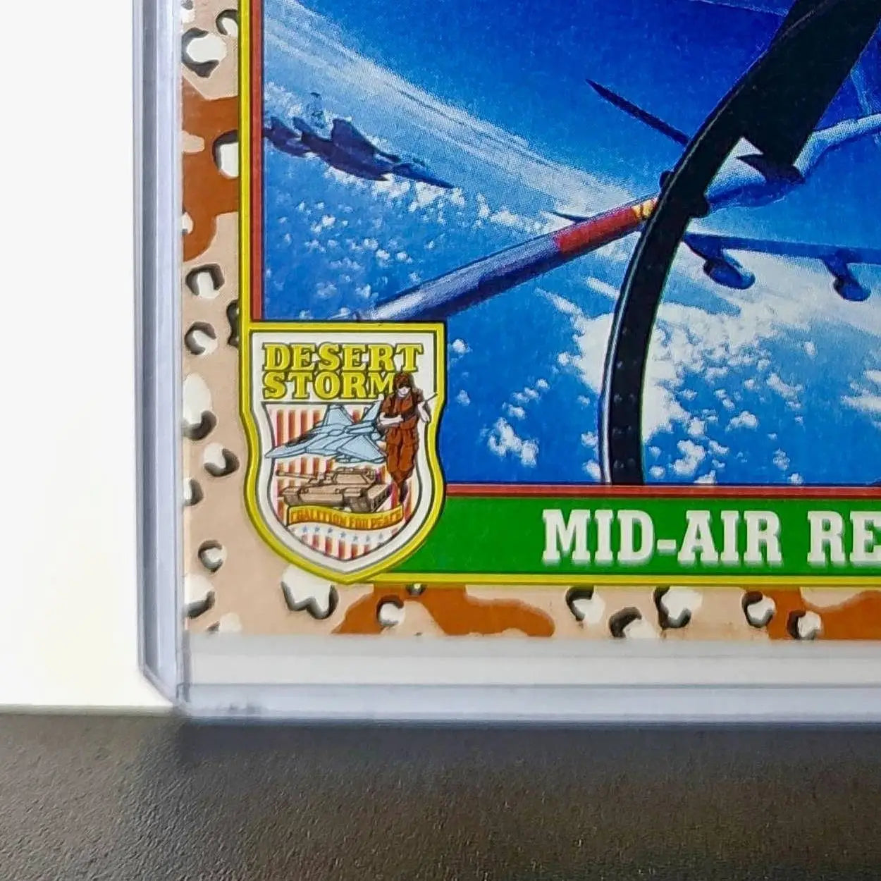 Mid-Air Refueling 1991 Topps Desert Storm #79 Card