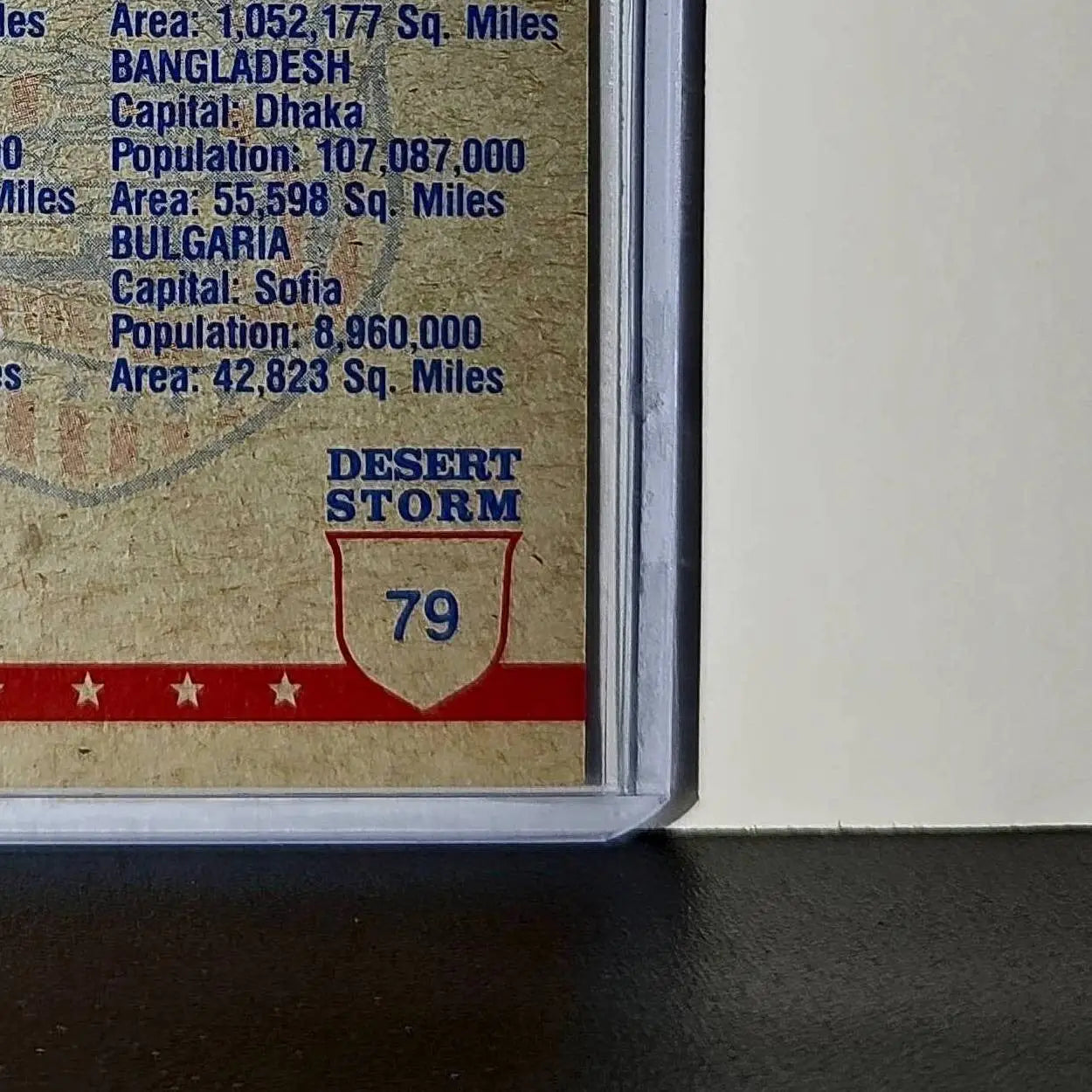 Mid-Air Refueling 1991 Topps Desert Storm #79 Card
