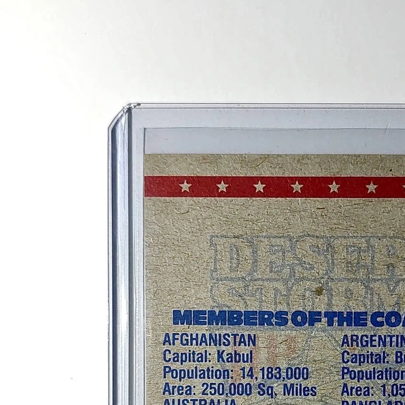 Mid-Air Refueling 1991 Topps Desert Storm #79 Card