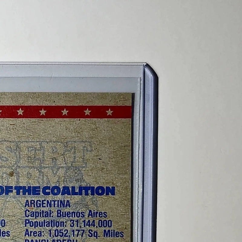 Mid-Air Refueling 1991 Topps Desert Storm #79 Card