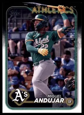 Miguel Andujar 2024 Topps Update #US202 Oakland Athletics - Baseball Card Single