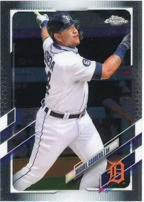 Miguel Cabrera 2021 Topps Chrome #10 Detroit Tigers - Baseball Card Single