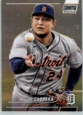 Miguel Cabrera - 2022 Stadium Club Chrome - #180 - Baseball - Baseball Card Single