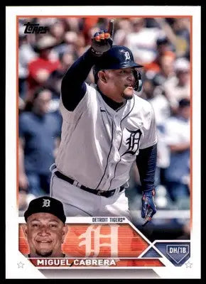 Miguel Cabrera 2023 Topps #24 Detroit Tigers - Baseball Card Single