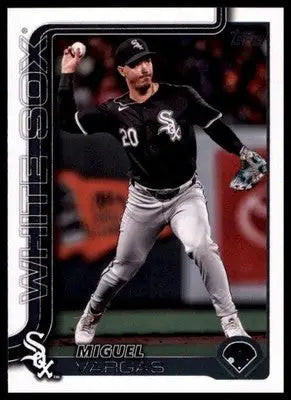 Miguel Vargas 2025 Topps #190 Chicago White Sox - Baseball Card Single