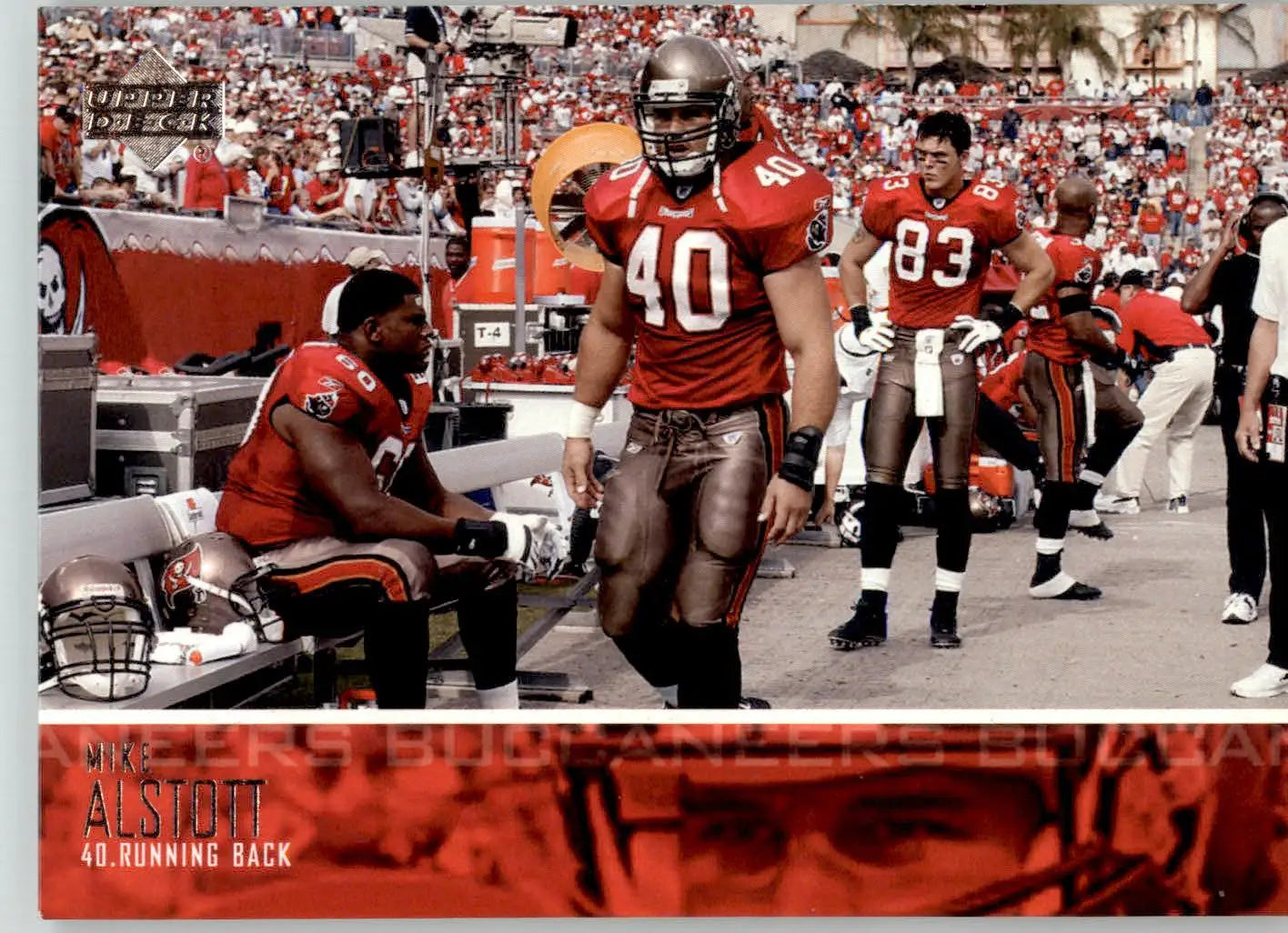 Mike Alstott - 2003 Upper Deck - #6 - Football - Football Card Single