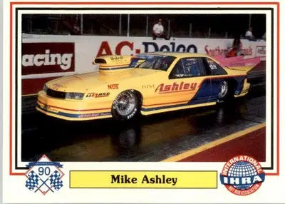 Mike Ashley - 1990 Checkered Flag IHRA - #37 - Racing - Racing Card Single